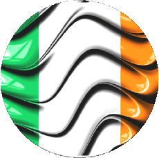 Fahnen Europa Irland Runde 