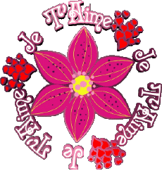 Messages Français Je T'aime 02 