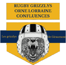 Sportivo Rugby Club Francia Logo Dept 54 Grizzlys Orne Lorraine Confluences 