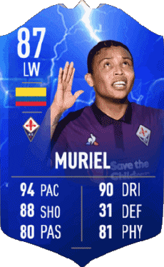 Multimedia Vídeo Juegos F I F A - Jugadores  cartas Colombia Luis Muriel 