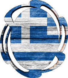 Drapeaux Europe Grèce Forme 