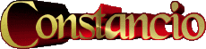 Prénoms MASCULIN - Espagne C Constancio 