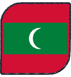 Fahnen Asien Malediven Platz 