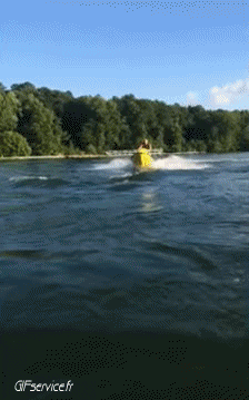 Humour - Fun Transports Jet Ski Gamelle - Fail 