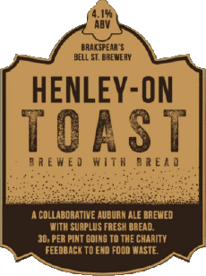 Henley-on toast-Boissons Bières Royaume Uni Brakspear 