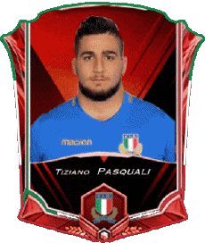 Sports Rugby - Joueurs Italie Tiziano Pasquali 