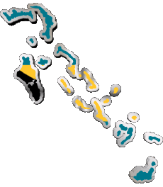 Bandiere America Bahamas Vario 