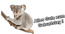 Messagi Tedesco Alles Gute zum Geburtstag Tiere 013 