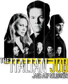 Multimedia Películas Internacional The Italian Job Logotipo Alemán 2003 (Jagd auf Millionen) 