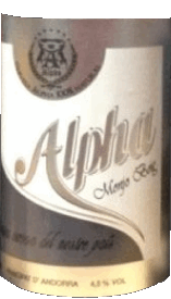 Drinks Beers Andorra Alpha Cerveza 