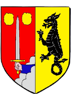 Blasone-Bandiere Francia Dipartimenti - Città 57 WOIPPY Blasone