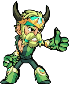 Multimedia Videospiele Brawlhalla Symbole - Zeichen 