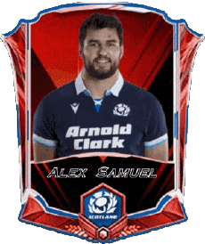 Sports Rugby - Joueurs Ecosse Equipe 2025 Alex Samuel 