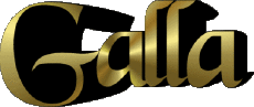 Vorname WEIBLICH - Italien G Galla 