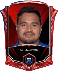 Sport Rugby - Spieler Samoa AJ Alatimu 