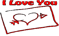 Messages Anglais I Love You Coeur 