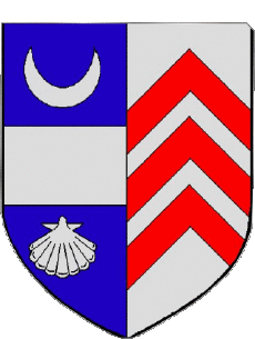 Blason-Drapeaux France Départements - Villes 17 SAUJON 