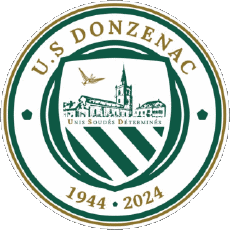Sports FootBall Club France Logo Nouvelle-Aquitaine 19 - Corrèze US Donzenac 