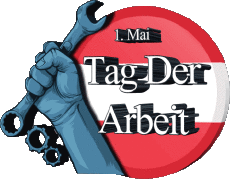 Mensajes Alemán 1. Mai Tag Der Arbeit - Österreich 