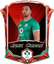 Sportivo Rugby - Giocatori Irlanda Squadra 2025 Jack Conan 