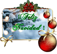 Messages Espagnol Feliz Navidad Serie 15 