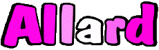 Vorname MANN - Frankreich A Allard 