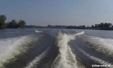 Humor - Fun Deportes Esquí acuático Wakeboard Gamelle Fail 