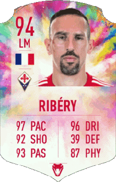 Multi Media Video Games F I F A - Card Players France Franck Ribéry 