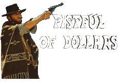 Multi Média Cinéma International Pour une poignée de Dollars Logo Anglais 