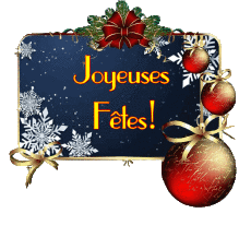 Messages Français Joyeuses Fêtes (Noël) Serie 11 