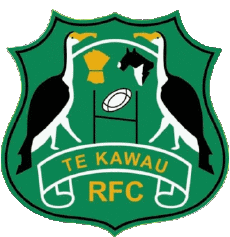 Deportes Rugby - Clubes Mundo - Logotipo Nueva Zelanda T Te Kawau R.F.C 
