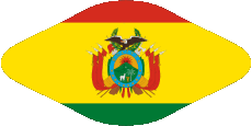 Drapeaux Amériques Bolivie Divers 