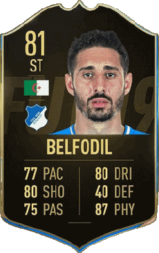 Multi Média Jeux Vidéo F I F A - Joueurs Cartes Algérie Ishak Belfodil 