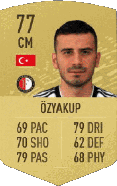 Multimedia Videospiele F I F A - Karten Spieler Türkei Oguzhan Özyakup 