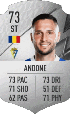 Multimedia Videospiele F I F A - Karten Spieler Rumänien Florin Andone 