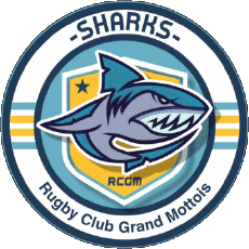 Sportivo Rugby Club Francia Logo Dept 34 RC Grand Mottois 