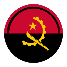 Flags Africa Angola Round - Rings 