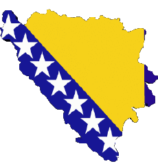 Flags Europe Bosnia herzegovina Various 