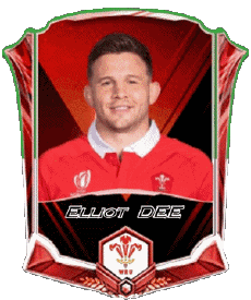 Sports Rugby - Joueurs Pays de Galles Equipe 2025 Elliot DEE 