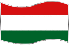 Bandiere Europa Ungheria Rettangolo 