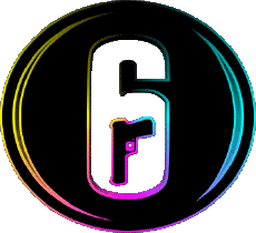 Multi Media Video Games Rainbow 6 -  Logo - Icons 