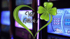 Messages Allemand Viel Glück Fond Animé 002 