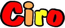 First Names MASCULINE - Italy C Ciro 
