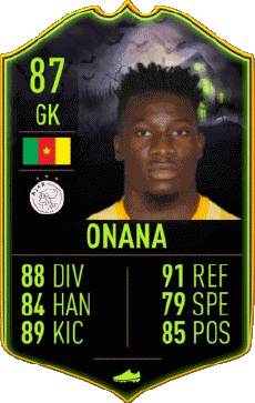 Multi Media Video Games F I F A - Card Players Cameroon André Onana 