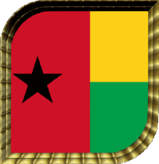 Banderas África Guinea Bissau Plaza 