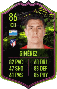 Multimedia Vídeo Juegos F I F A - Jugadores  cartas Uruguay José María Giménez 