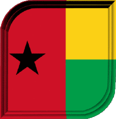Banderas África Guinea Bissau Plaza 