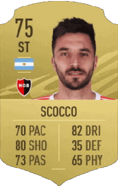 Multi Media Video Games F I F A - Card Players Argentina Ignacio Scocco 