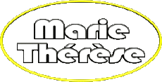 First Names FEMININE - France M Composed Marie Thérèse 