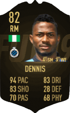 Multi Media Video Games F I F A - Card Players Nigeria Emmanuel Dennis 